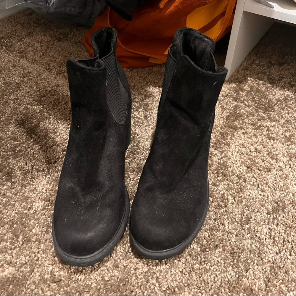 Black booties